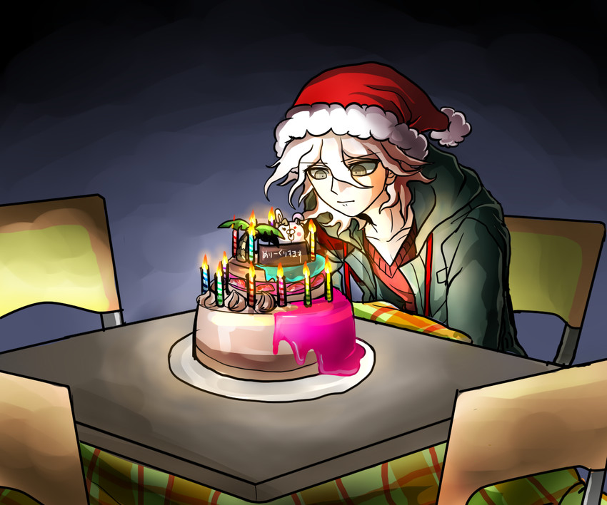 komaeda nagito and monomi (danganronpa and 1 more) drawn by tezurumozuru