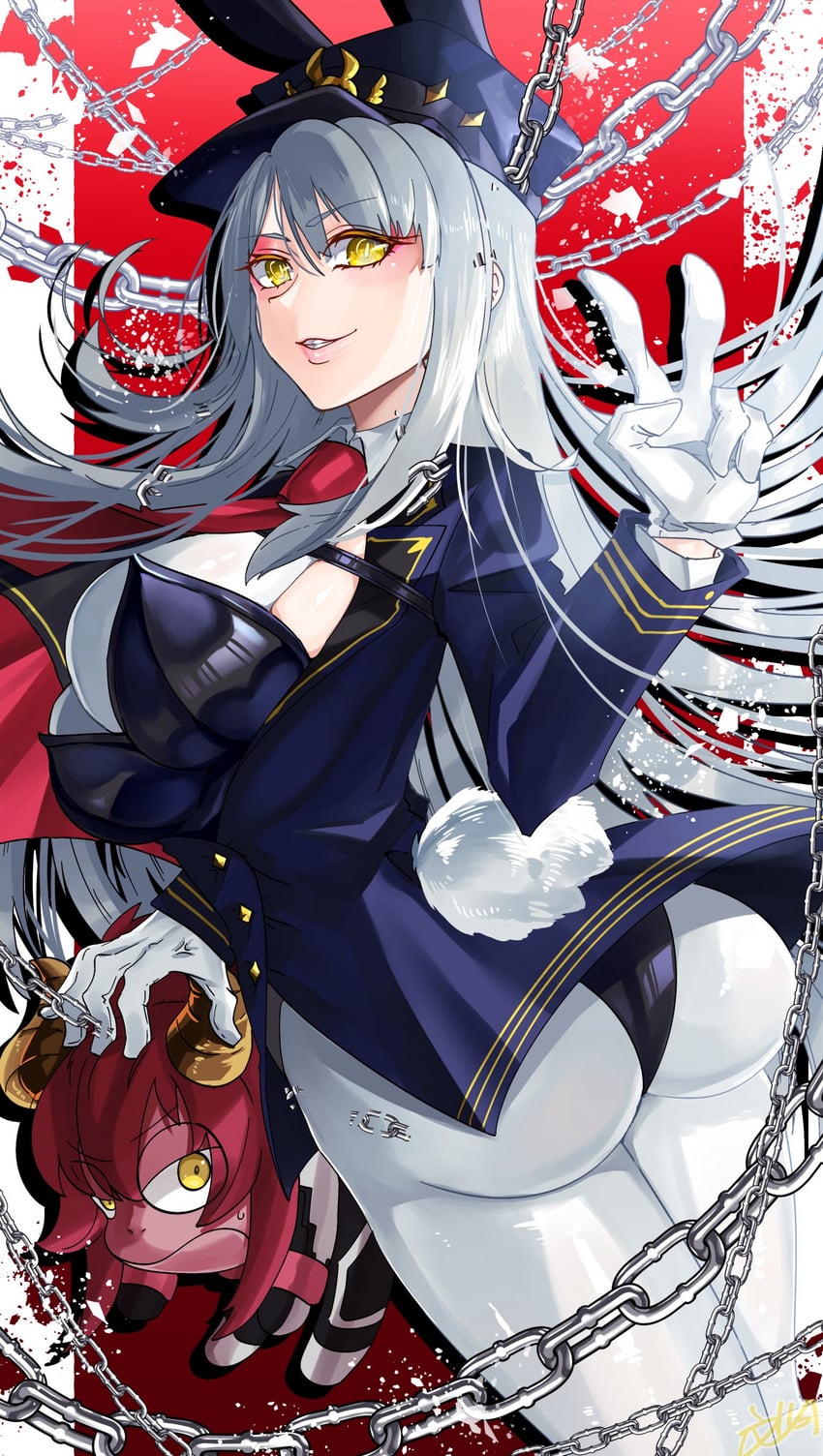 zentreya and gecko zen (vshojo) drawn by fumizuki_kazuhito
