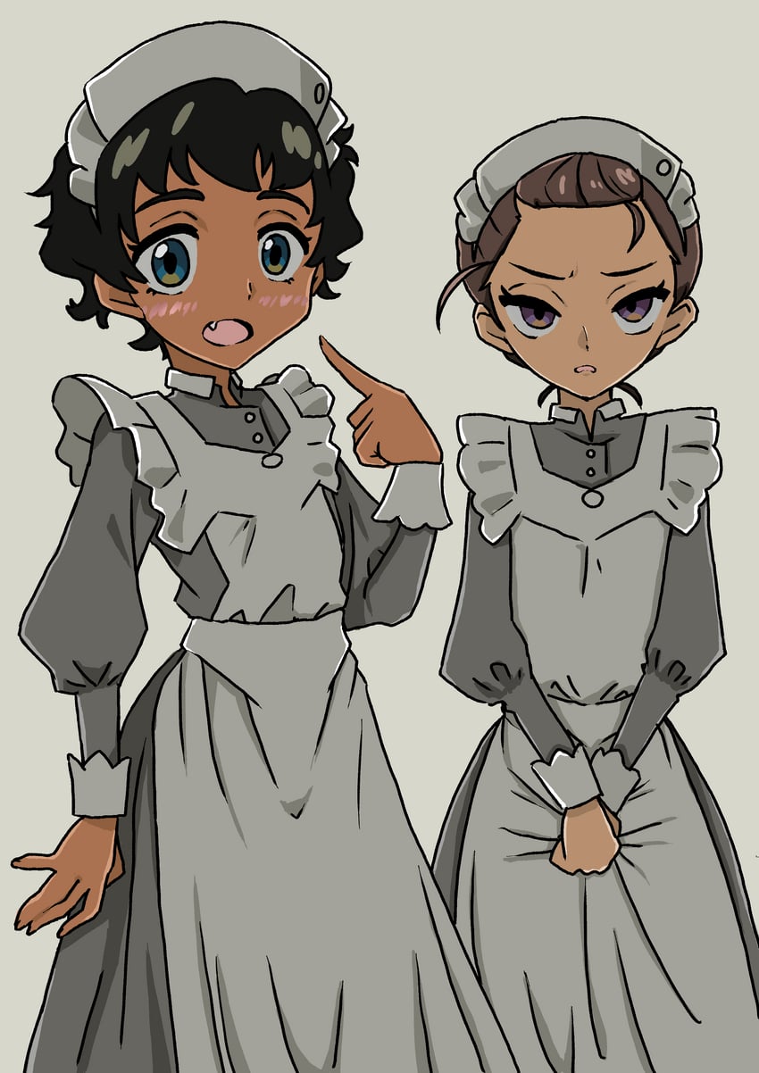 vani and kanchana (gundam and 1 more) drawn by nozon_(nozon)