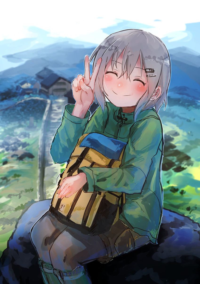 yukimura aoi (yama no susume) drawn by inami_hatoko