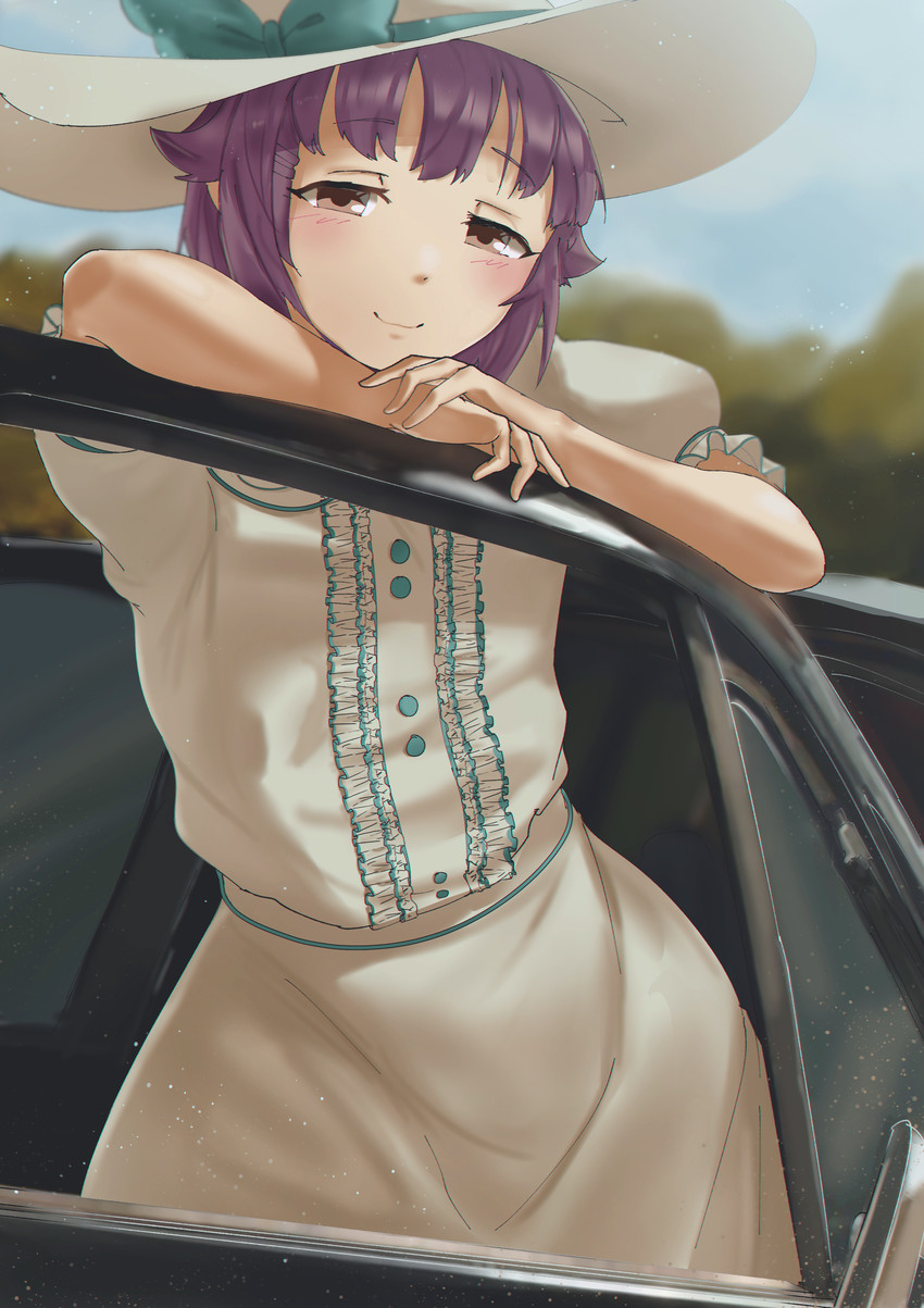 koshimizu sachiko (idolmaster and 1 more) drawn by faiz_azhar
