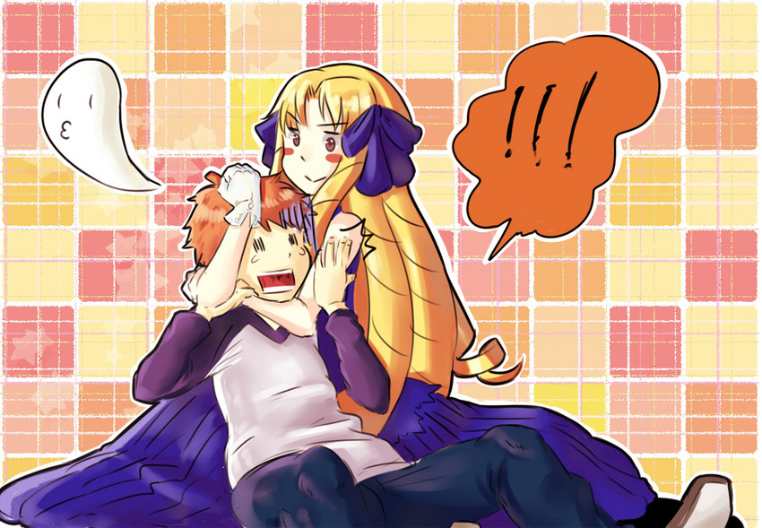 emiya shirou and luviagelita edelfelt (fate and 2 more) drawn by tthal