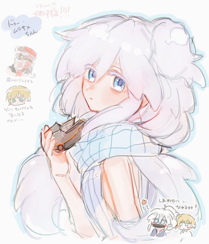 deux murasame, bask om, and gates capa (gundam and 1 more) drawn by michi_(michi1023_hase)