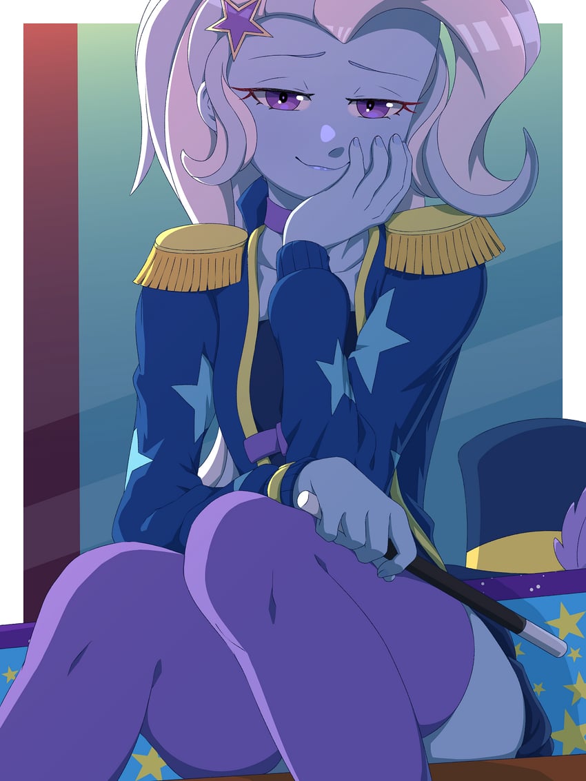 trixie lulamoon (my little pony and 2 more) drawn by rockset