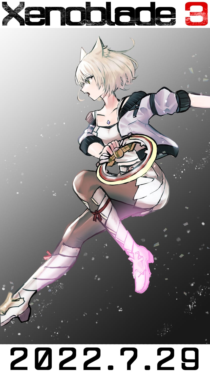 mio (xenoblade chronicles and 1 more) drawn by kyosuke1413koba