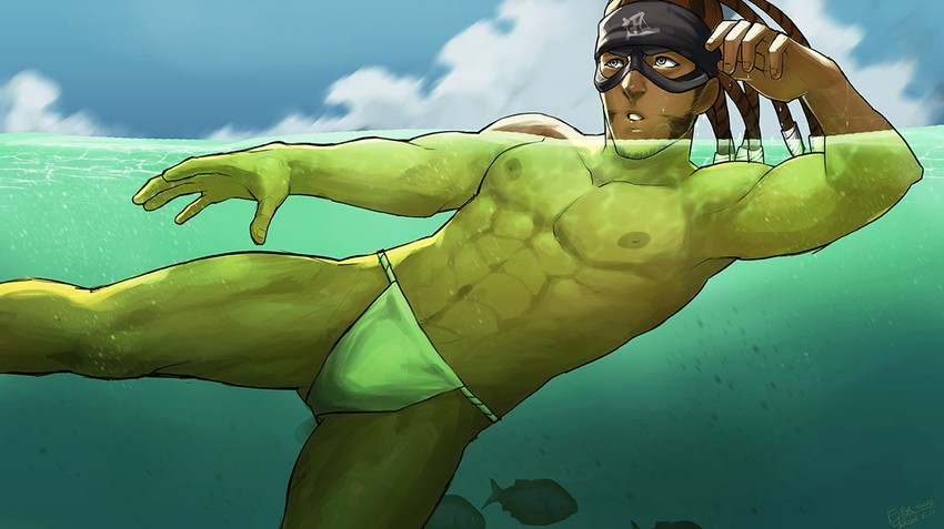 bandeiras hattori (the king of fighters and 1 more) drawn by baire