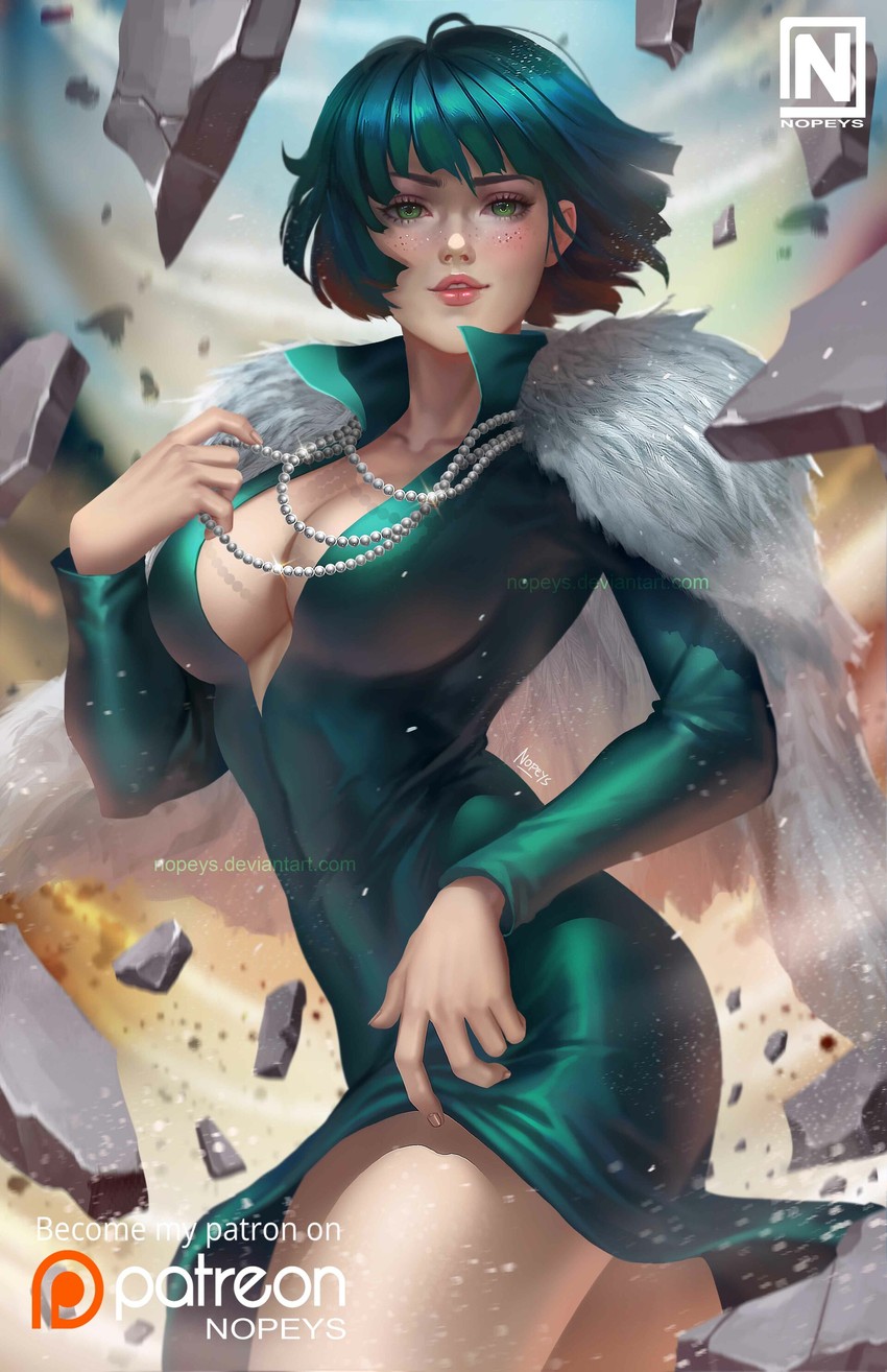fubuki (one-punch man) drawn by nopeys
