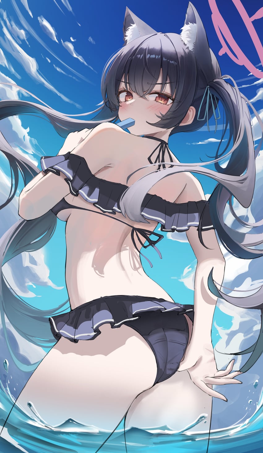 serika (blue archive) drawn by hwa_sawa