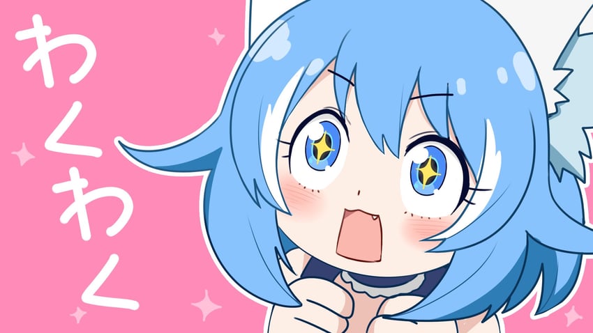 wolfychu (indie virtual youtuber and 1 more) drawn by wolfychu_(artist)