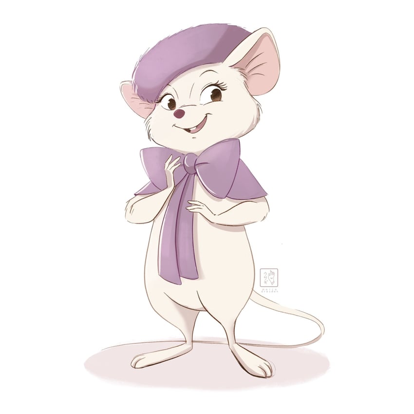 miss bianca (the rescuers) drawn by miadresden
