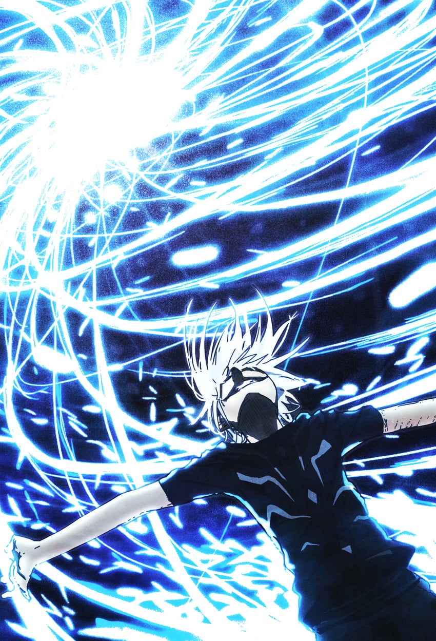 accelerator (toaru majutsu no index and 1 more) drawn by gazing_eye and haimura_kiyotaka