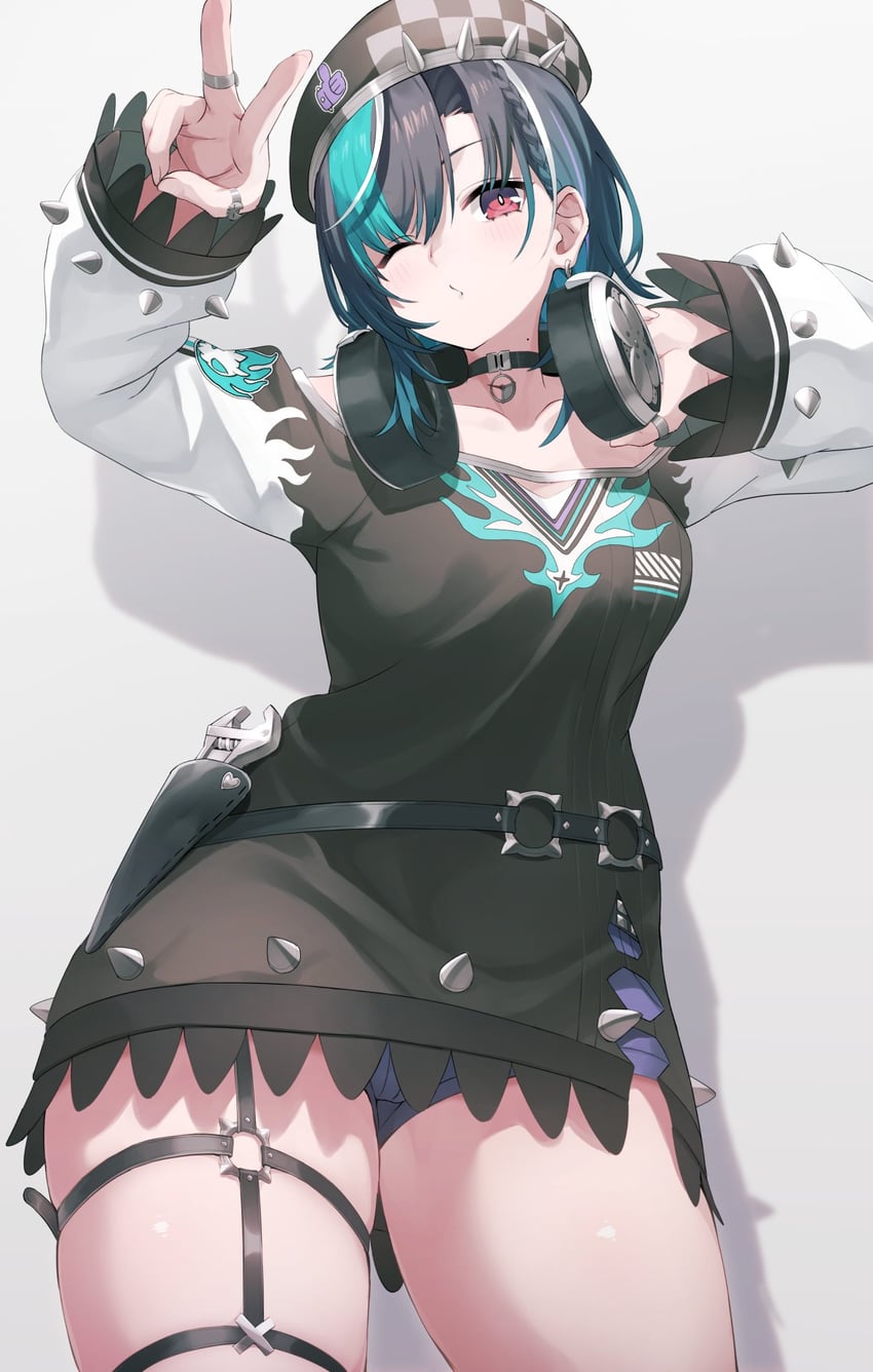 rindo chihaya (hololive and 1 more) drawn by fragir