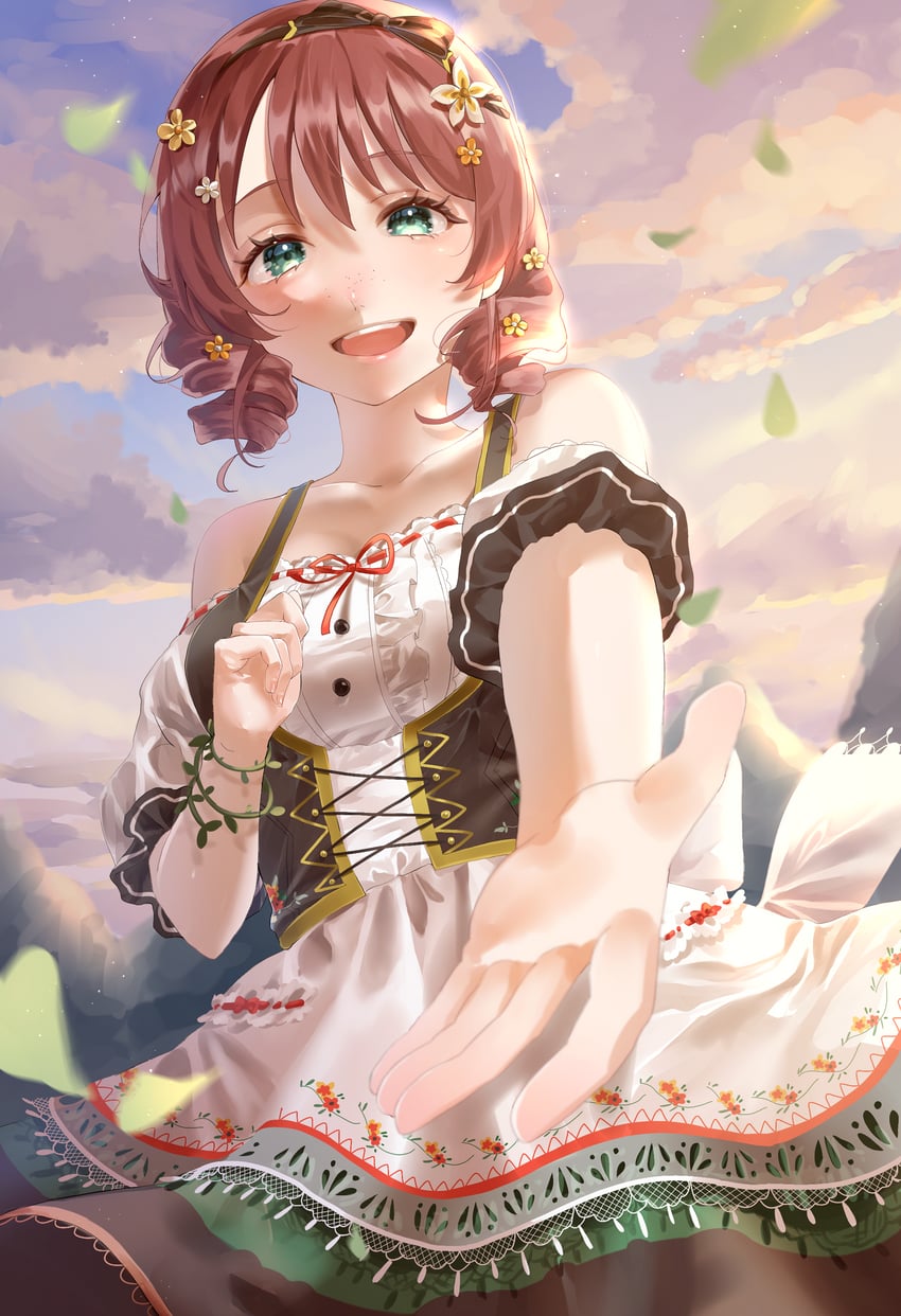 emma verde (love live! and 2 more) drawn by ponpon_rabbit