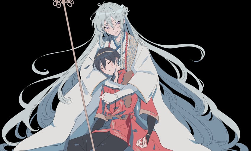 hibiki wataru and hidaka hokuto (ensemble stars!) drawn by roneco
