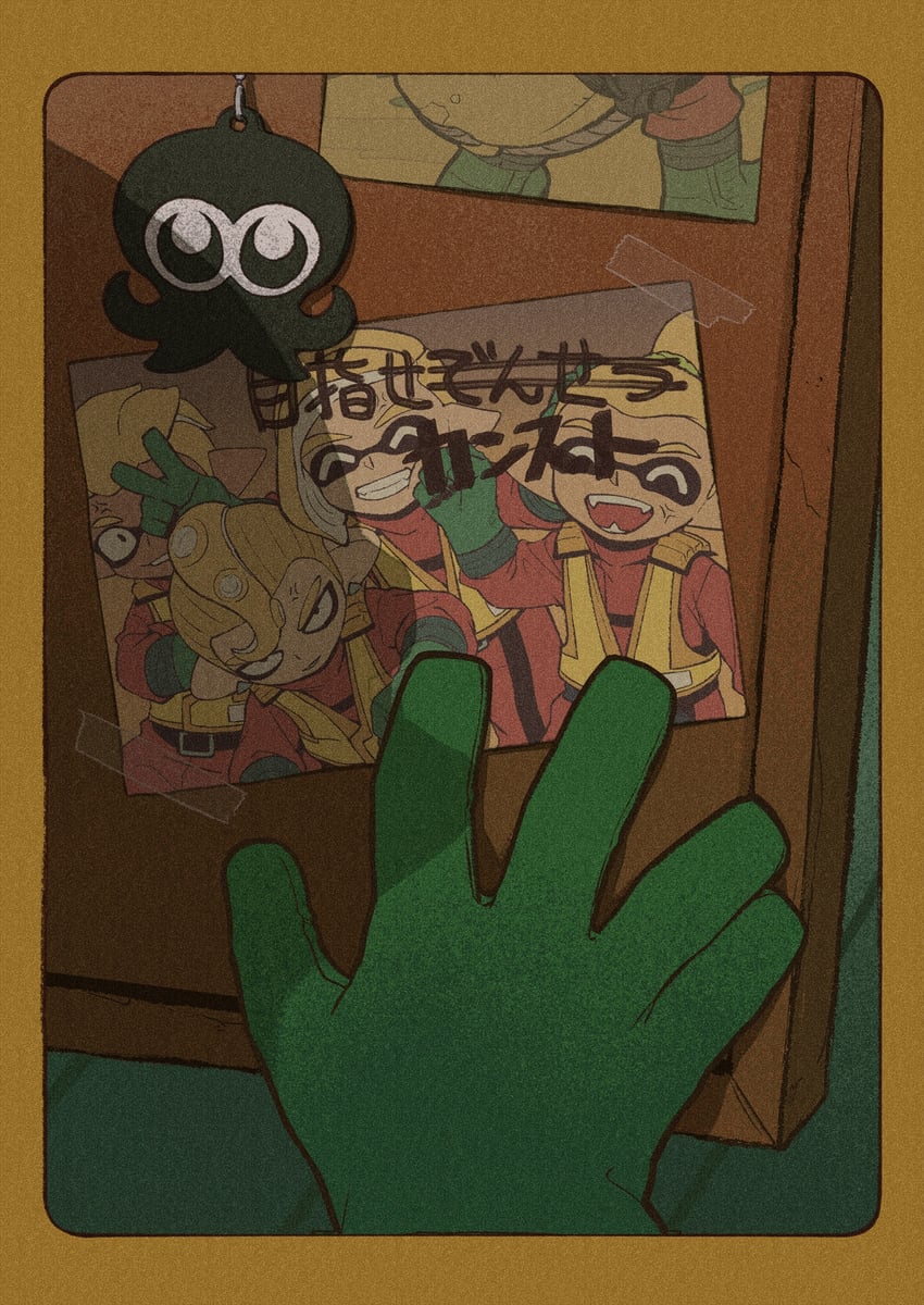 inkling player character, octoling player character, inkling boy, and octoling boy (splatoon and 1 more) drawn by iwamushi