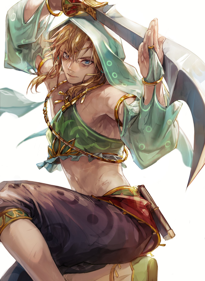 link (the legend of zelda and 1 more) drawn by haban_(haban35)