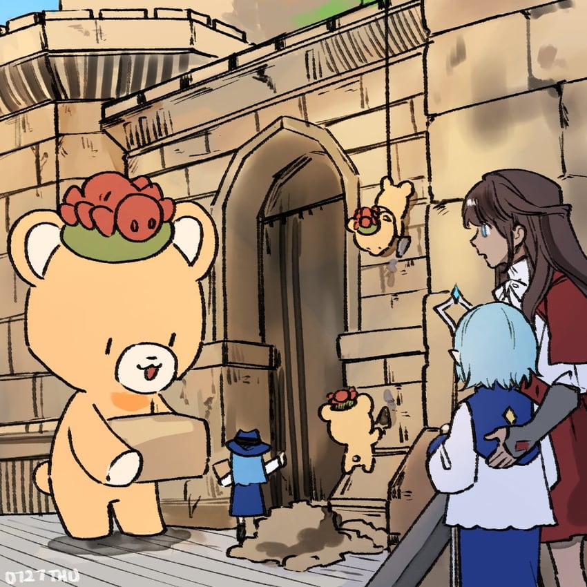 lorna, cowenna, and eochaid (mabinogi) drawn by asha_in_erinn