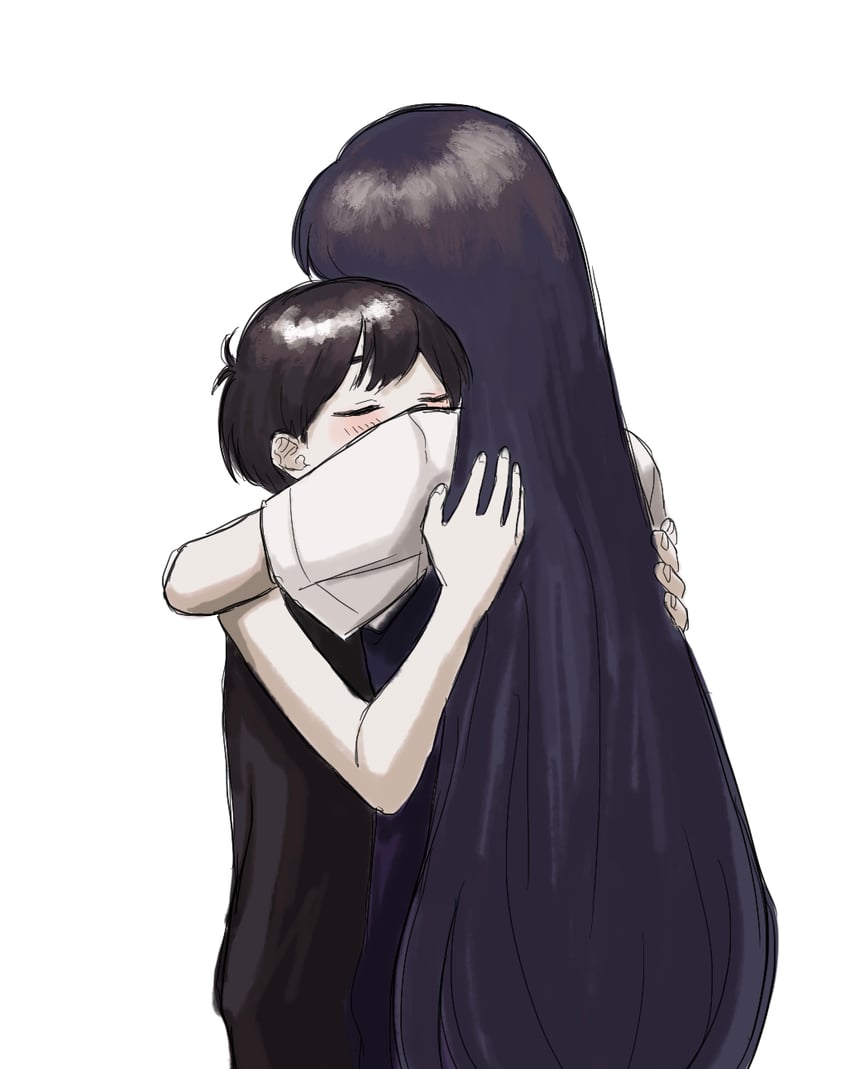 omori and mari (omori) drawn by renshu_usodayo