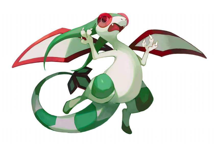 flygon (pokemon and 1 more) drawn by bluekomadori