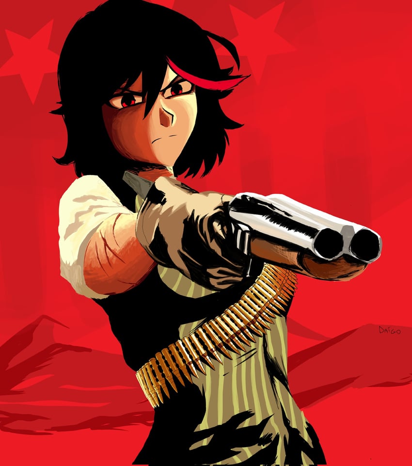 matoi ryuuko (kill la kill and 1 more) drawn by daigo_(daistrangelove)