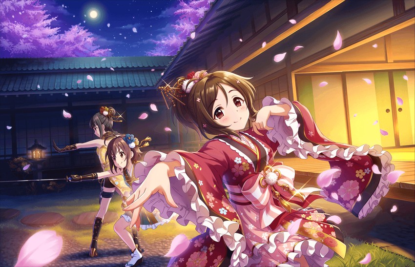 hamaguchi ayame, domyoji karin, and wakiyama tamami (idolmaster and 2 more)