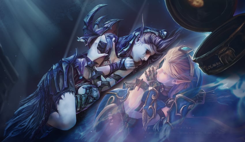 sylvanas windrunner (warcraft and 1 more) drawn by linp_(chenni_shenlin)