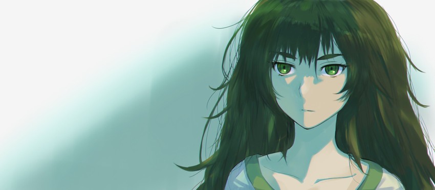 hiyajou maho (steins;gate and 1 more) drawn by menomorute