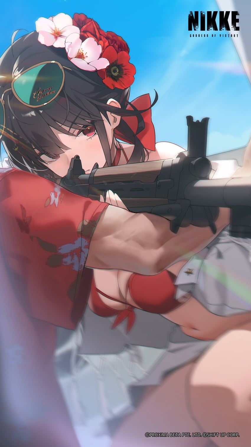 commander and sakura (goddess of victory: nikke)
