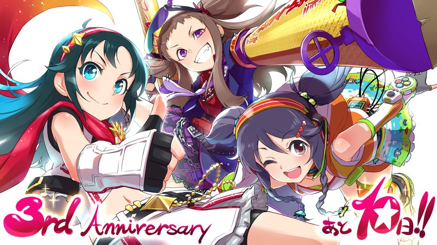 koseki reina, nanjo hikaru, and miyoshi sana (idolmaster and 2 more)