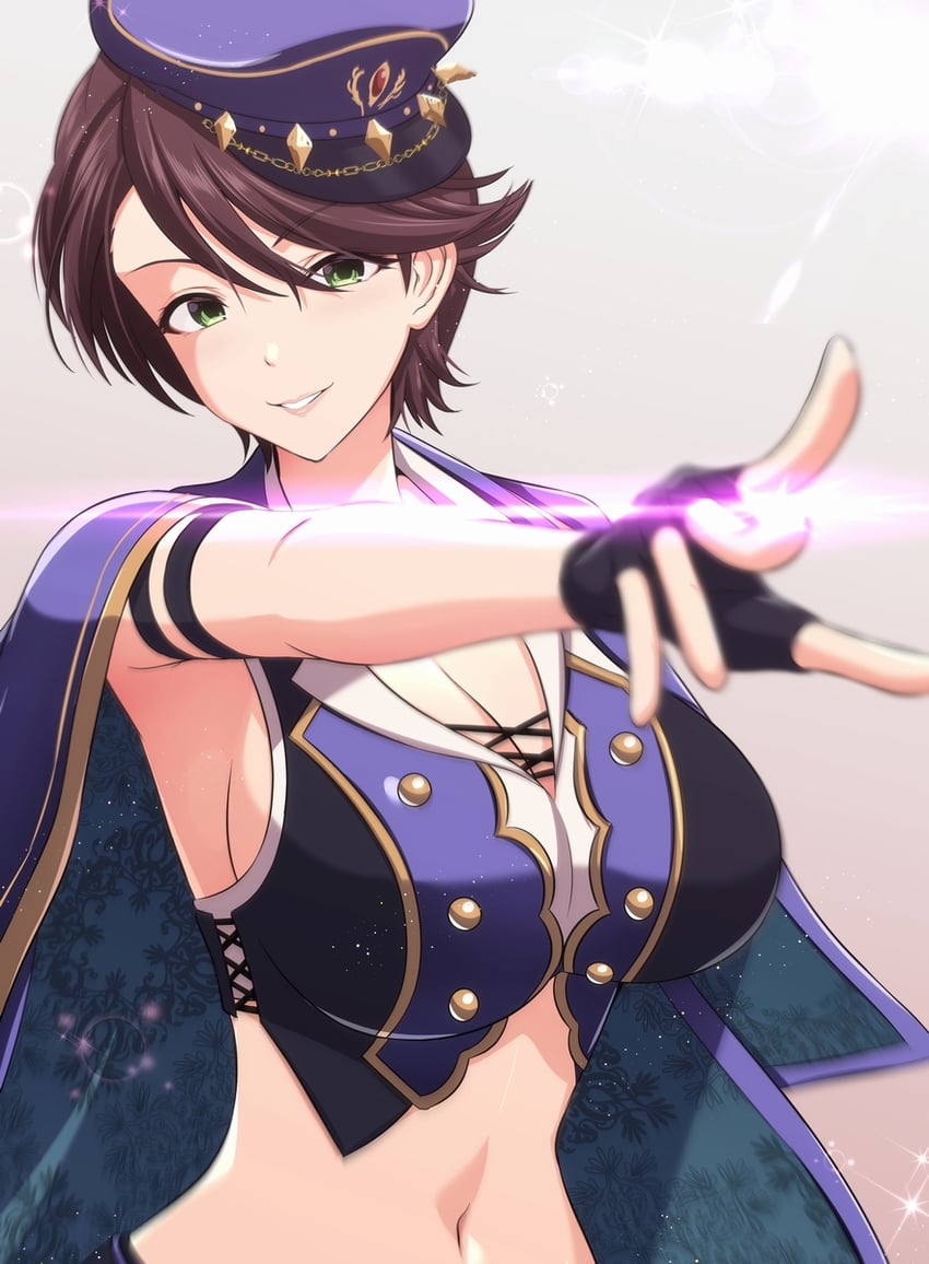 shinohara rei (idolmaster and 2 more) drawn by umasan