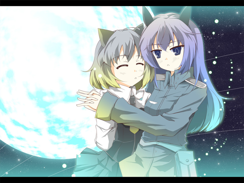 sanya v. litvyak and eila ilmatar juutilainen (world witches series and 1 more) drawn by nanamomo_rio