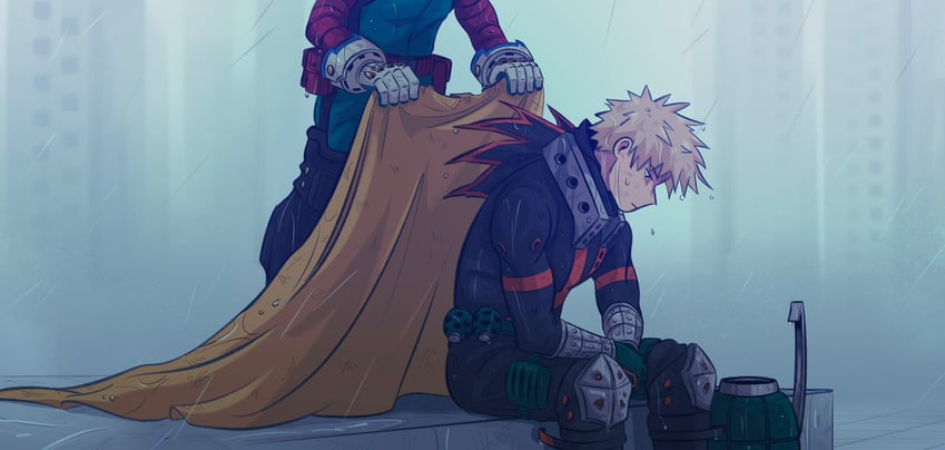 midoriya izuku (boku no hero academia) drawn by daniartonline
