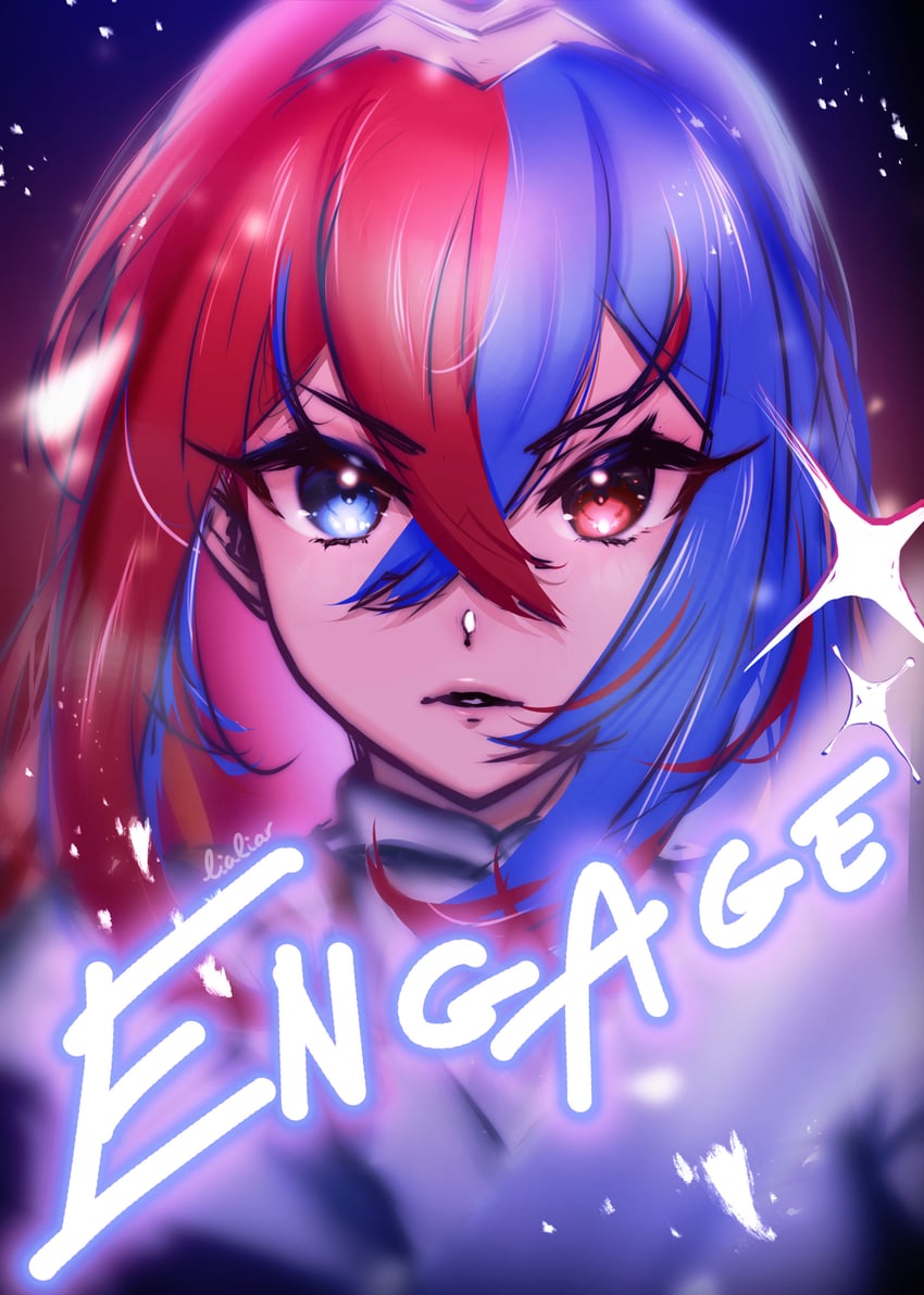 female alear (fire emblem and 1 more) drawn by lialiar1