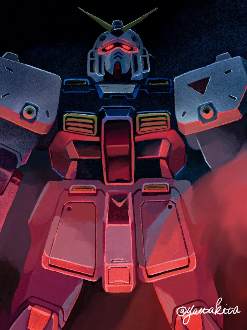gundam alex (gundam and 1 more) drawn by yatta_kita