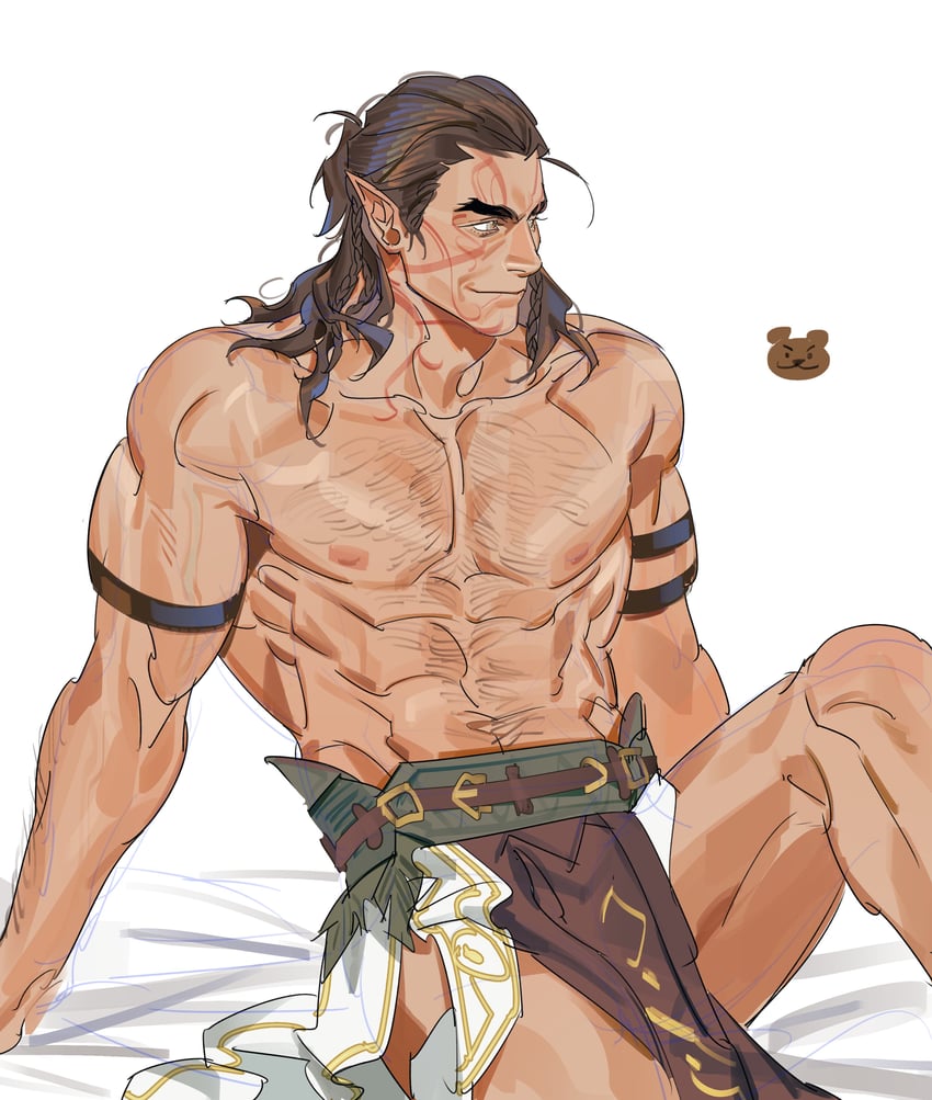 halsin (dungeons & dragons and 2 more) drawn by greensalad350