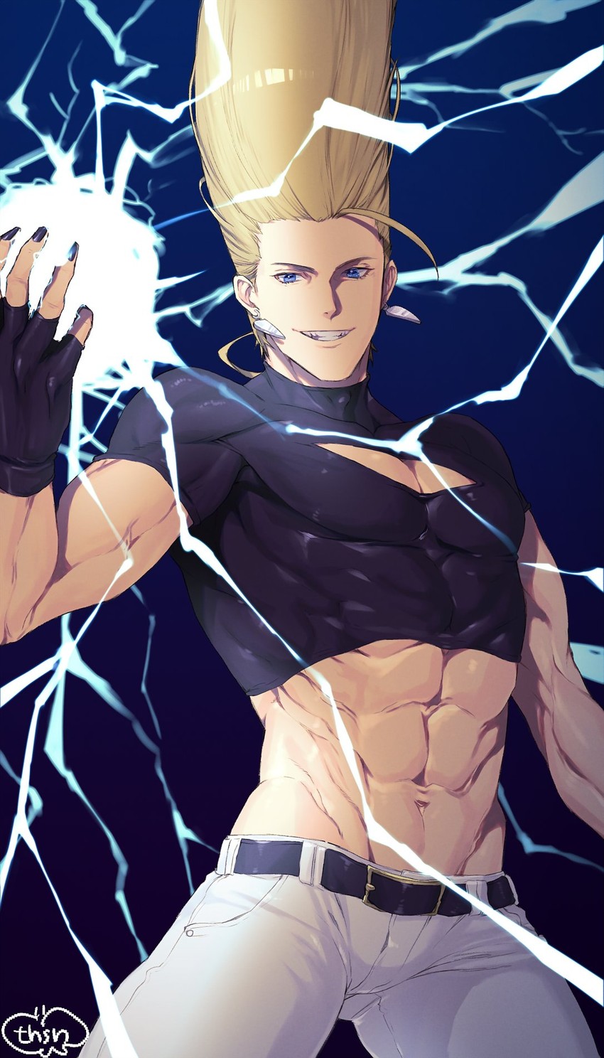 nikaidou benimaru (the king of fighters) drawn by murata_tefu