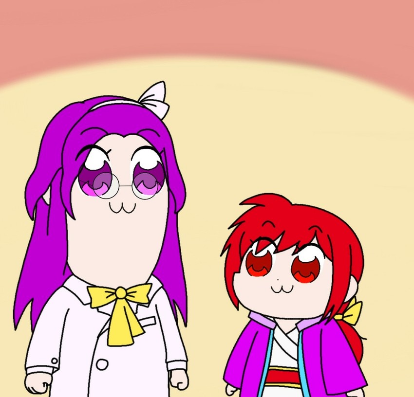 popuko, pipimi, asakura rikako, and kotohime (touhou and 1 more) drawn by shadou_buhui