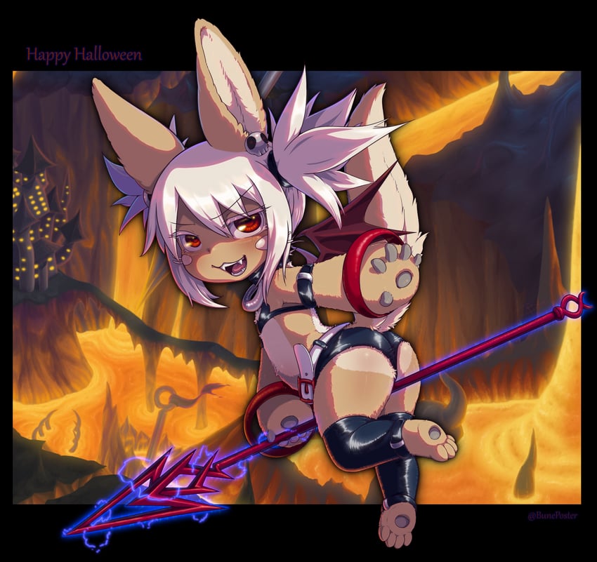 etna and nanachi (disgaea and 2 more) drawn by bune_poster