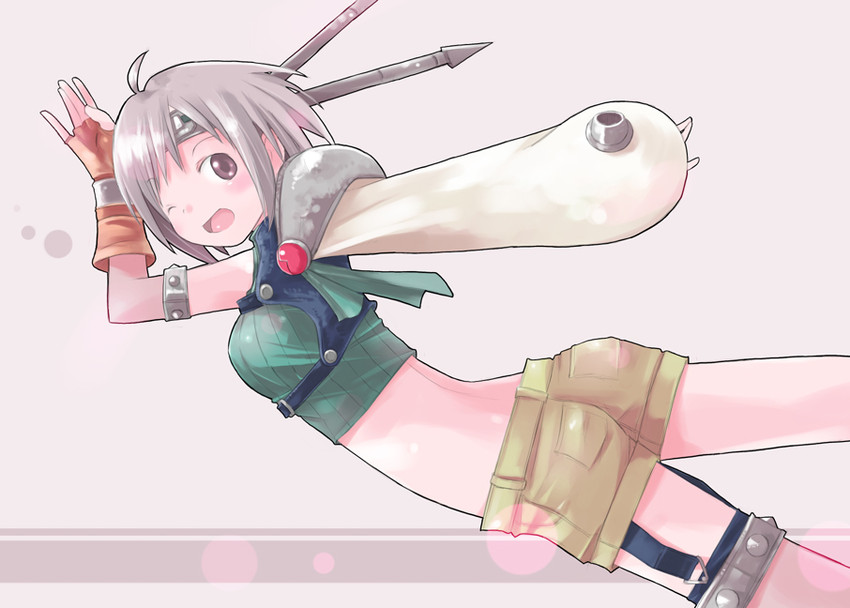 yuffie kisaragi (final fantasy and 1 more) drawn by shiba_yuusuke