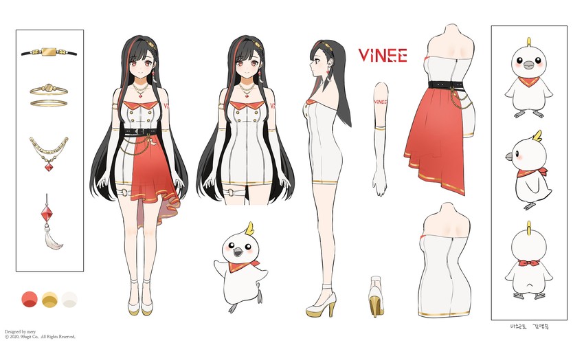vinee (ruvixia) drawn by mery_(yangmalgage)