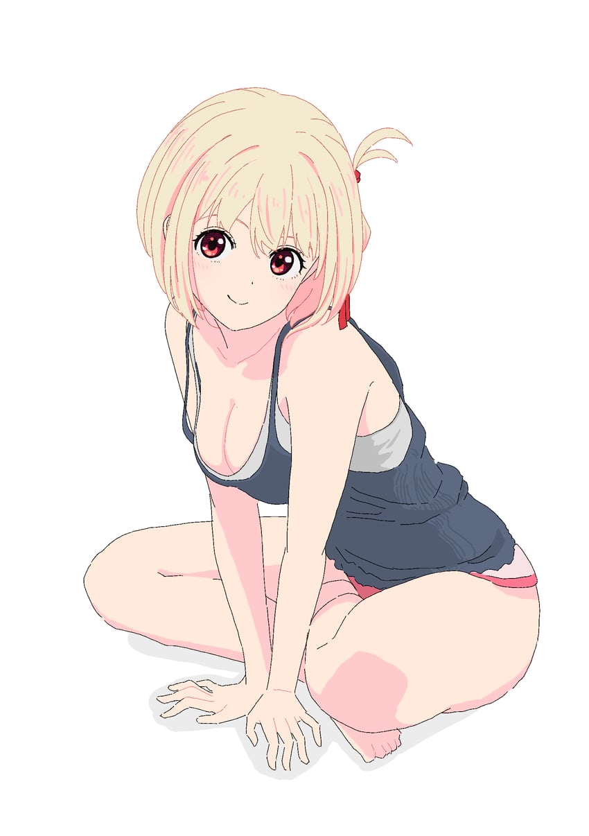 nishikigi chisato (lycoris recoil) drawn by umatarou_(a05867430)