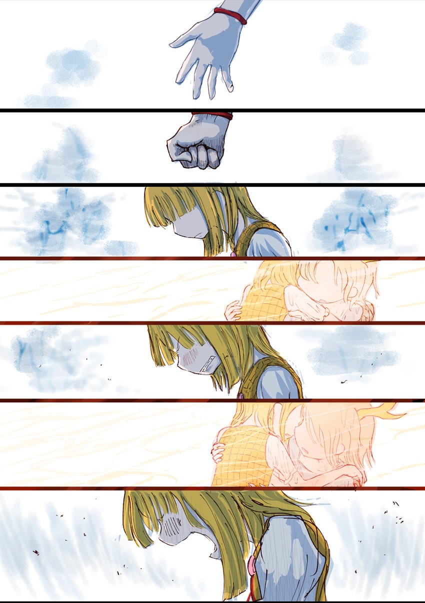 kicchou yachie and joutouguu mayumi (touhou) drawn by jizeru_(giselebon)