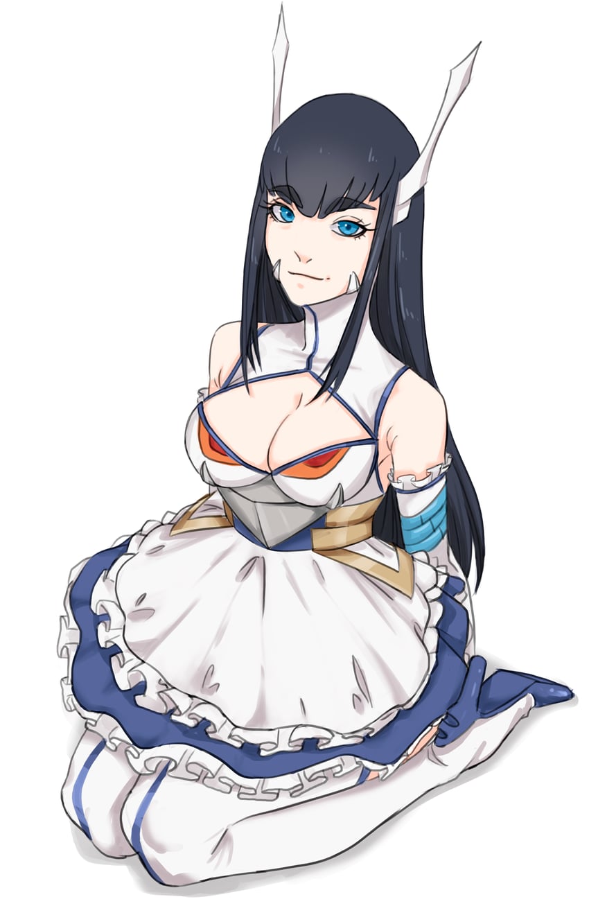 kiryuuin satsuki and junketsu (kill la kill) drawn by urustam