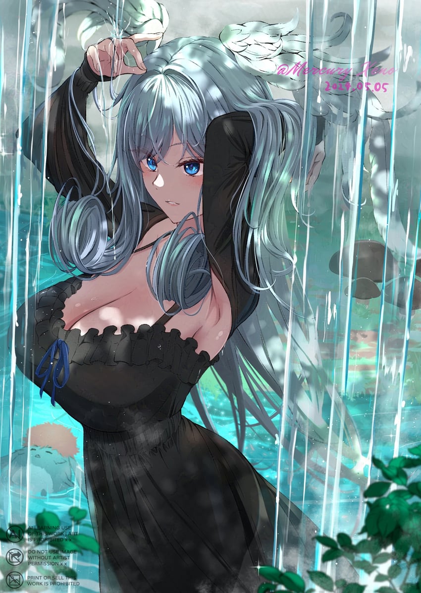 melia antiqua (xenoblade chronicles and 2 more) drawn by mercury_xeno