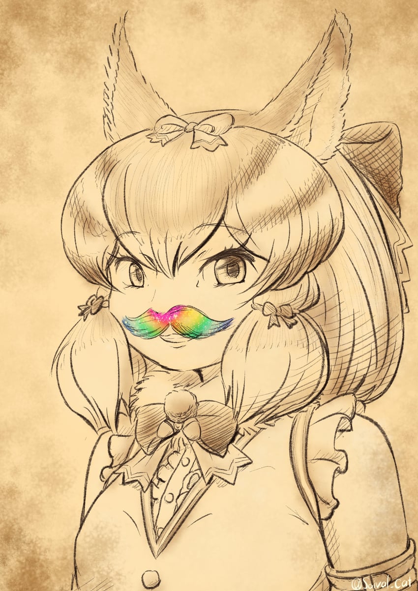 siberian chipmunk (kemono friends and 1 more) drawn by saival_cat