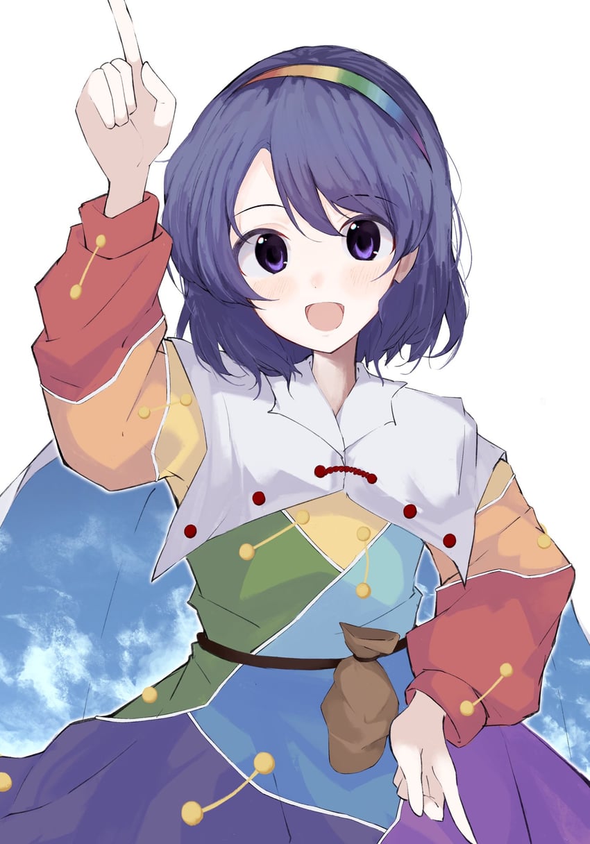 tenkyuu chimata (touhou and 1 more) drawn by iyo_mamoru