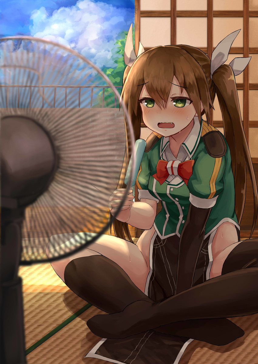 tone and tone kai ni (kantai collection) drawn by okitsugu