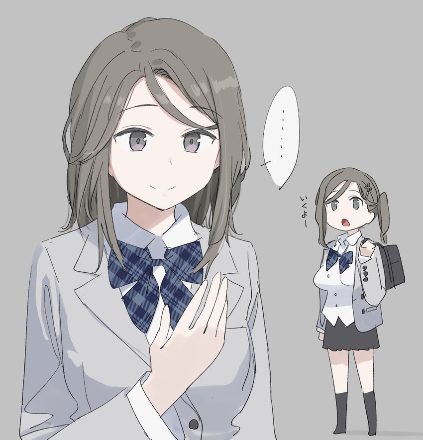 yin-chan and yang-chan (getsuyoubi no tawawa) drawn by himura_kiseki