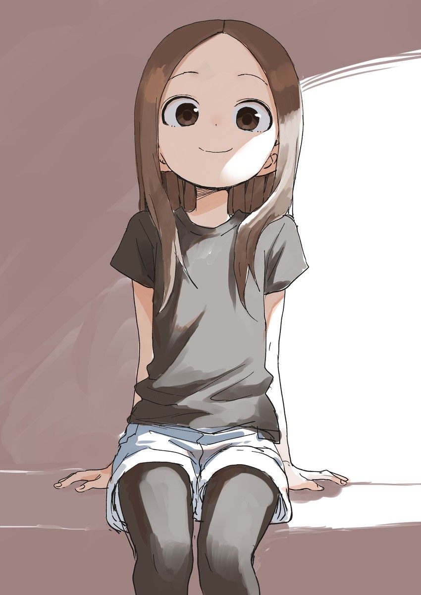 takagi-san (karakai jouzu no takagi-san) drawn by yamamoto_souichirou