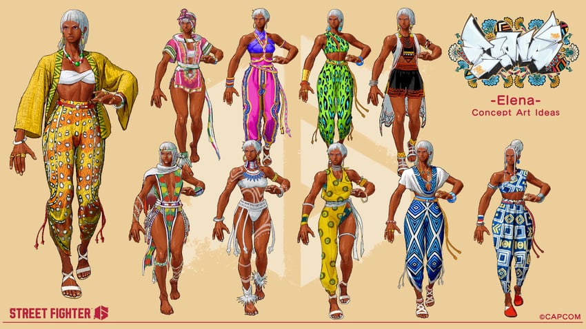 elena (street fighter and 1 more)